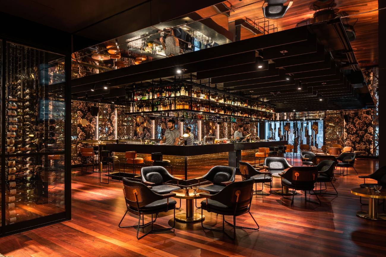 The Reserve Bar — flooring by BUILD FLOOR