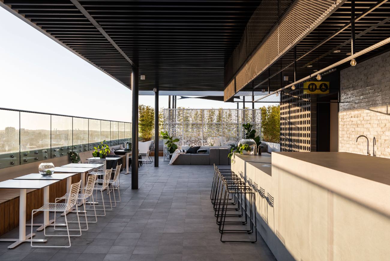 Terrace Members Club — flooring by BUILD FLOOR